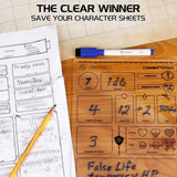 Enhance RPG Series Acrylic Character Sheet Set *English Version*