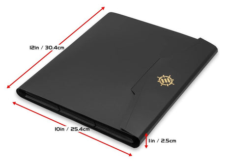 Enhance Binder 9 Pocket Card Binder Black 30 x 25 x 3 cm – billede 2