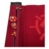 Enhance Tabletop Roll on a Scroll Bag with Dice Red