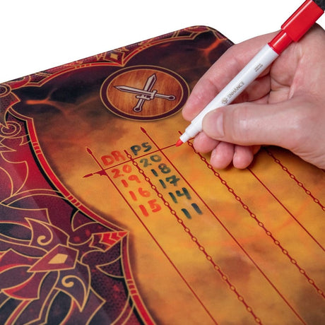 Enhance Tabletop Playmat Deluxe Edition with Duel Tracker 81 x 36 cm – billede 4