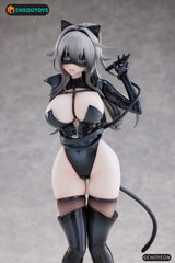 K Pring Original Character Statue 1/6 Cat Woman Happy-chan Different Color Edition 27 cm