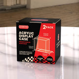 Hot Wheels European Series Acrylic Case 2-Pack Short Card