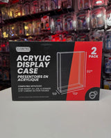 Evoretro Acrylic Display Cases 2-Pack for Action Figures