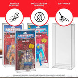 PET Protectors 10-Pack for Masters of the Universe Origins Power Posing (Carded) Box Figures