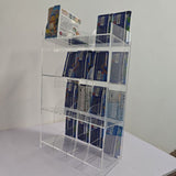 Acryl Counter Display for Trading Card Booster Packs
