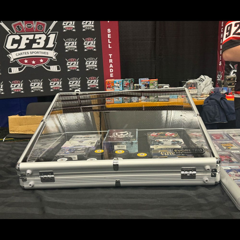 Evoretro Trading Card Display Suitcase