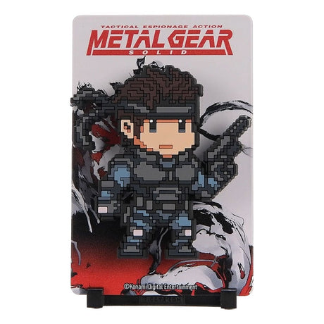 Metal Gear Solid 1 FiGGYZ Magnet Collectible Solid Snake 11 cm
