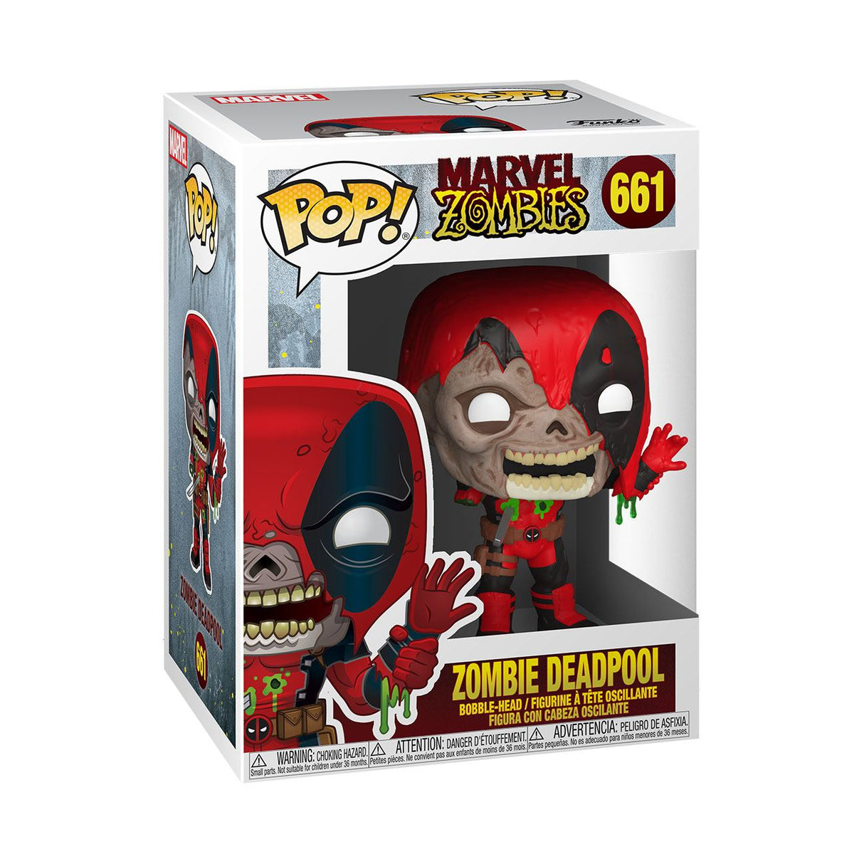 Marvel POP! Vinyl Figure Zombie Deadpool 9 cm