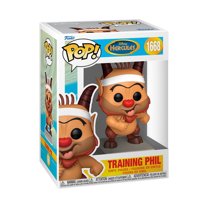 Hercules 25th Anniversary POP! Movies Vinyl Figure Training Phil 9 cm