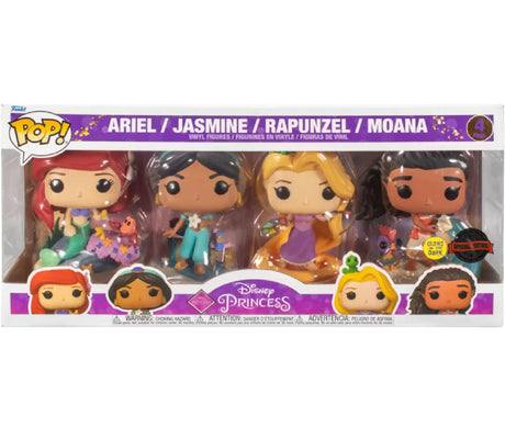 Disney POP! Movies Vinyl Figure 4-Pack Ultimate Princess (GW) 9 cm