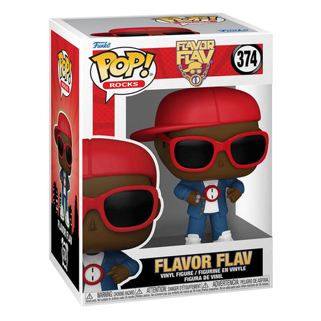 Flavor Flav POP! Rocks Vinyl Figure Flavor of Love 9 cm