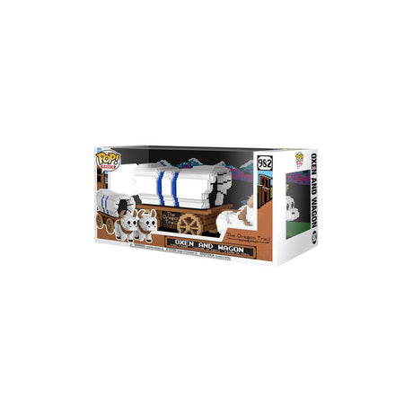 Oregon Trail POP! Rides Super Deluxe Vinyl Figure Ox & Wagon 15 cm