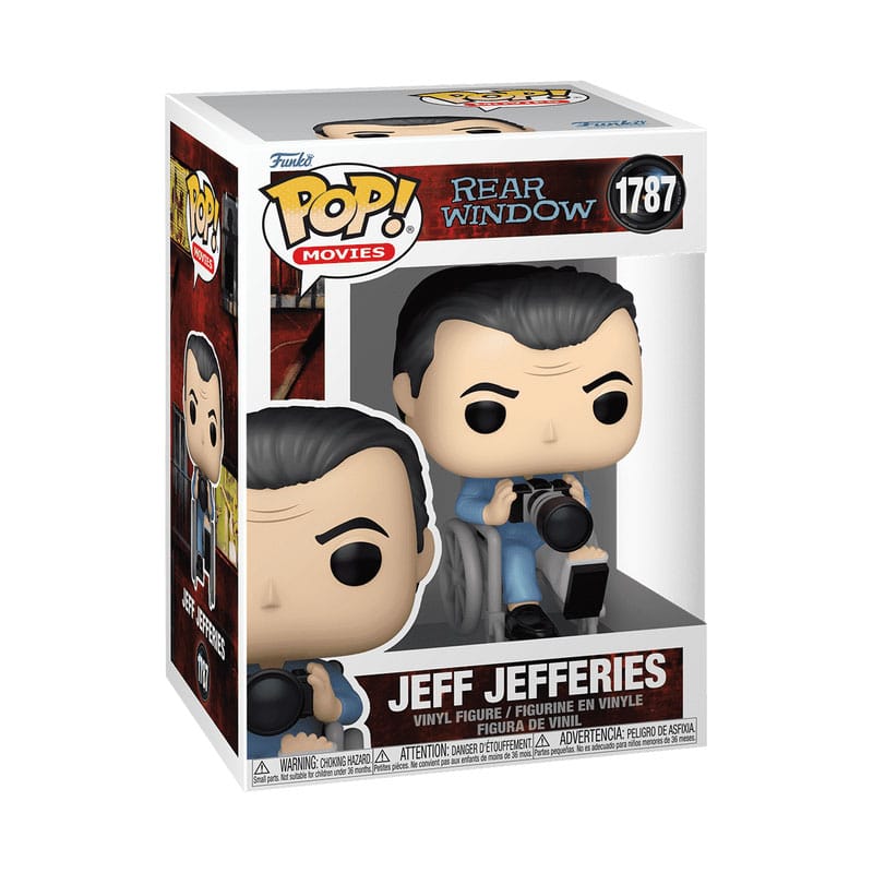 Rear Window POP! Movies Vinyl Figures L.B. "Jeff" Jefferies 9 cm