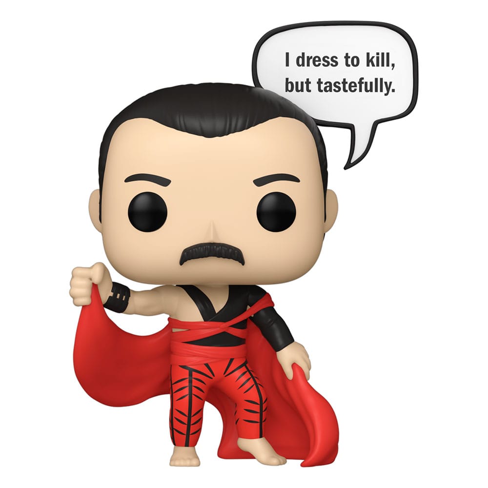 Queen POP! Rocks Vinyl Figur Freddie Mercury (I Dress to Kill) 9 cm
