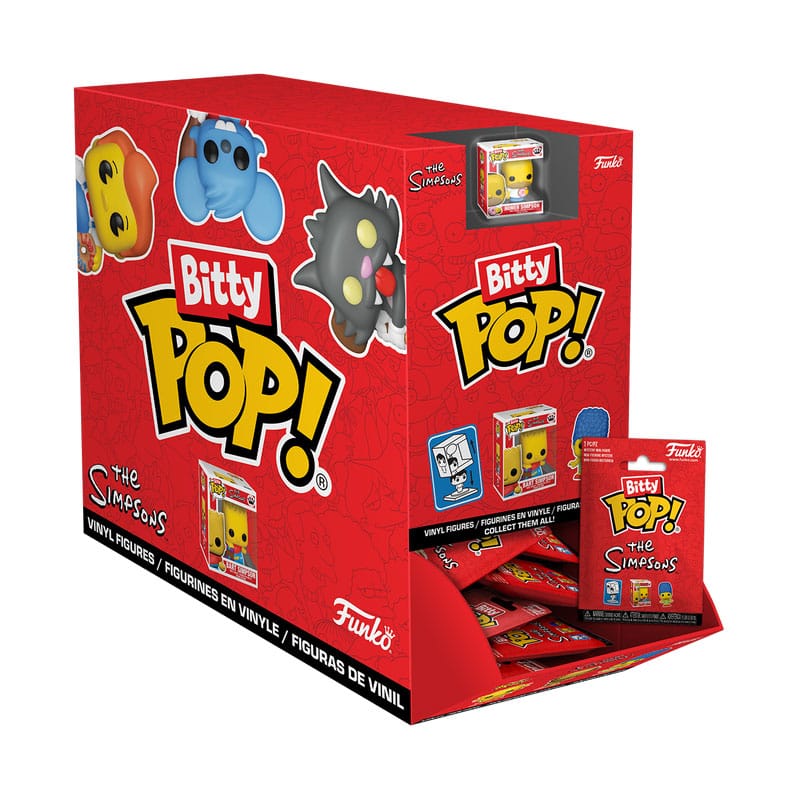 Simpsons Bitty POP! Vinyl Figure Display (32) PDQ 2,5 cm