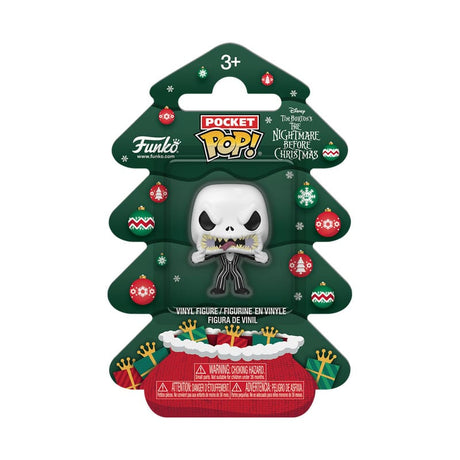 Nightmare before Christmas Holiday 2025 Pocket POP! Vinyl Keychains Jack Tree Holiday Box 4 cm