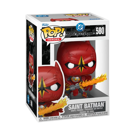 DC Dark Multiverse POP! Heroes Vinyl Figures Saint Batman 9 cm