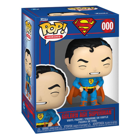 DC Comics POP! Heroes Vinyl Golden Age Superman 9 cm