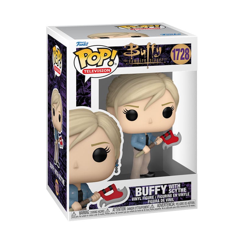 Buffy the Vampire Slayer POP! TV Vinyl Figure Buffy w/Scythe 9 cm