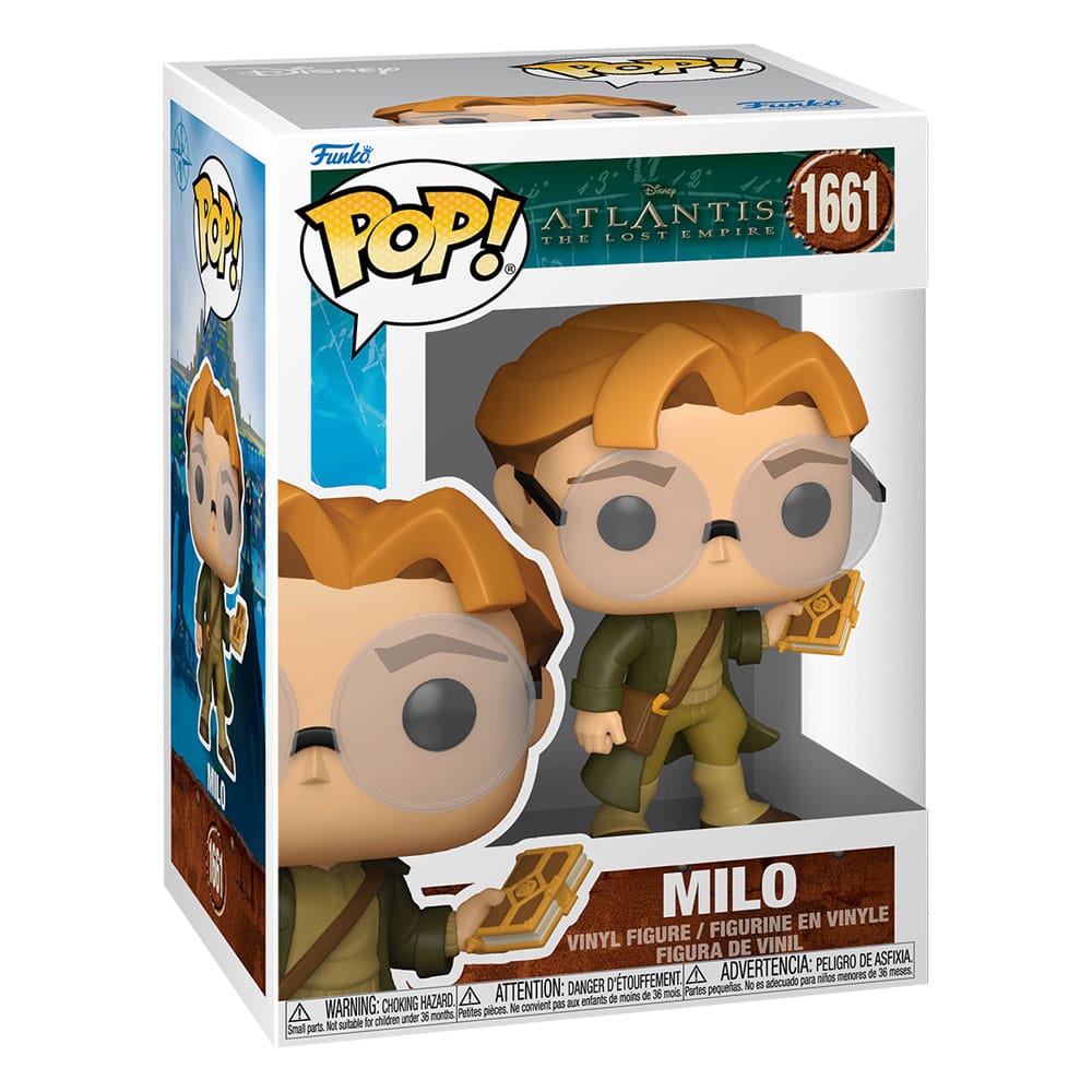 Atlantis: The Lost Empire POP! Vinyl Figure Milo 9 cm