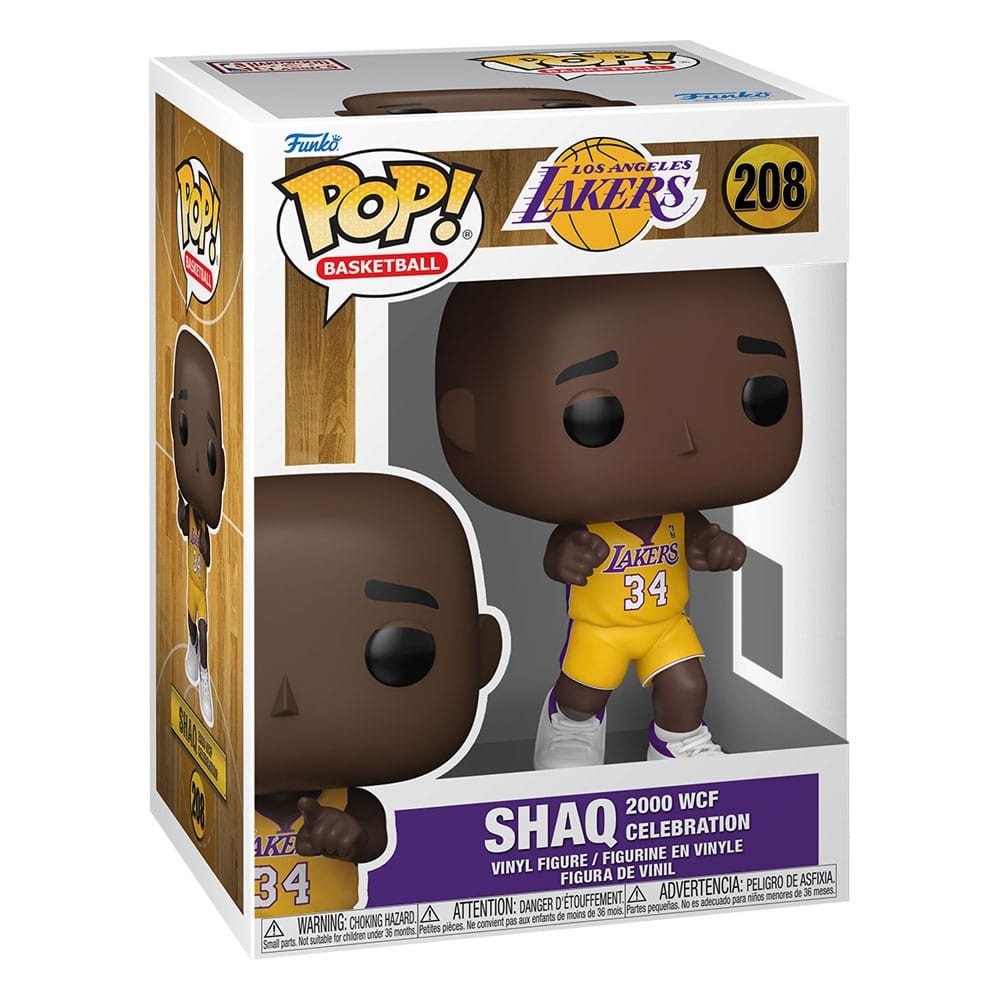 NBA Legends POP! Sports Vinyl Figure Lakers- Shaq('00 WCF Celebration) 9 cm