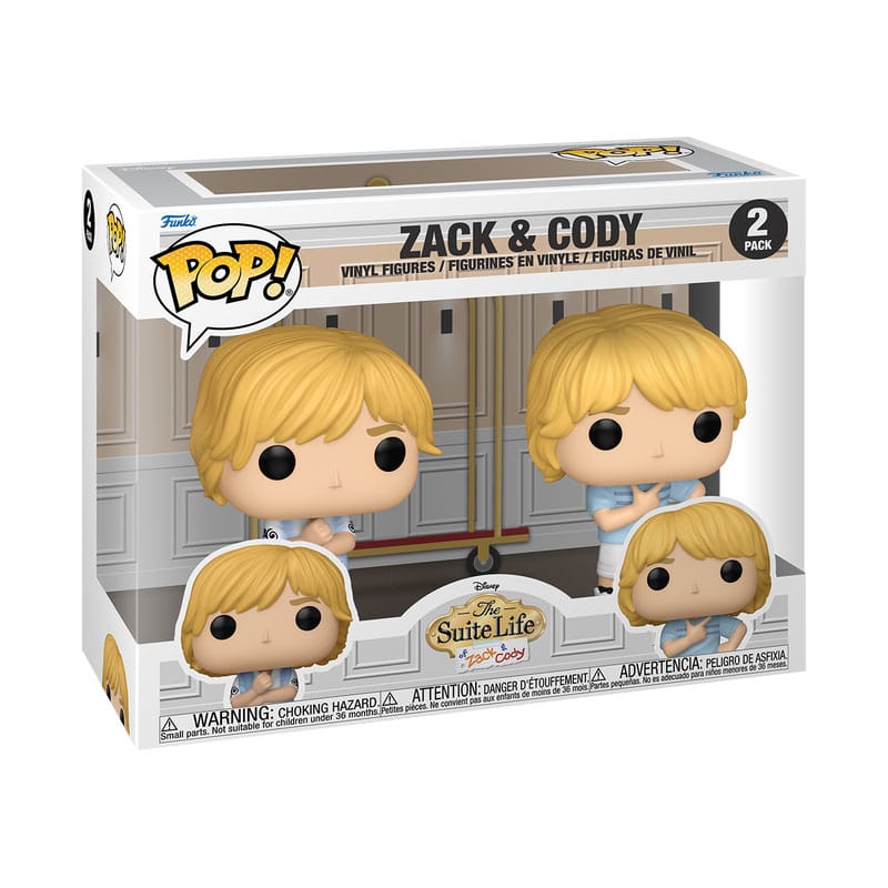 Suite Life of Zack & Cody POP! Television Vinyl Figures 2-Pack Zack & Cody 9 cm