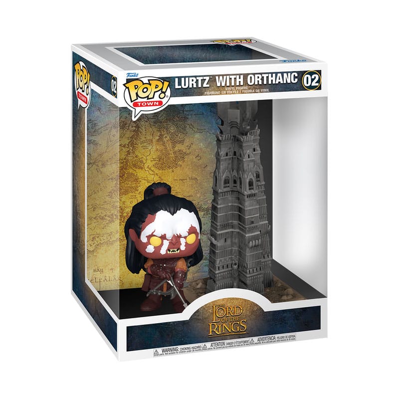 Lord of the Rings POP! Town Vinyl Figure Lurtz w/Tower 9 cm