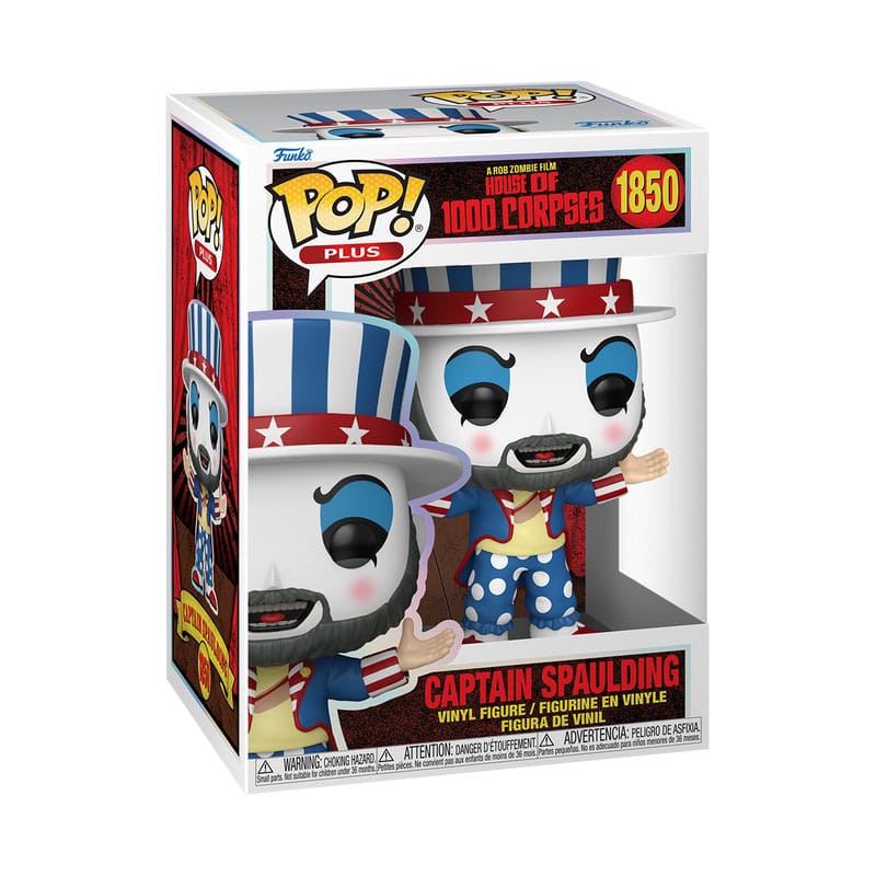 House of 1000 Corpses POP! Plus Vinyl Figure Capt. Spaulding 9 cm