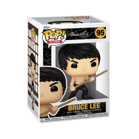 Bruce Lee POP! Icons Vinyl Figure Bruce Lee(dynamic) 9 cm