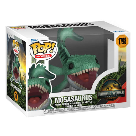 Jurassic World Rebirth POP! Movies Vinyl Figure Mosasaurus 9 cm