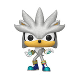 Sonic The Hedgehog POP! Games Vinyl Figure Silver The Hedgehog (FL) 9 cm