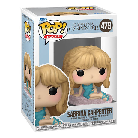 Sabrina Carpenter POP! Rocks Vinyl Figure Sabrina in Night Gown 9 cm