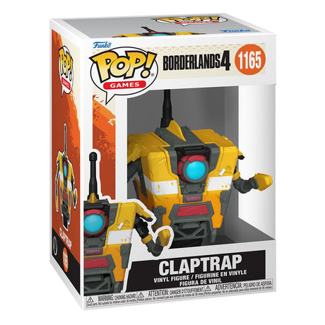 Borderlands 4 POP! Games Vinyl Figure Claptrap 9 cm