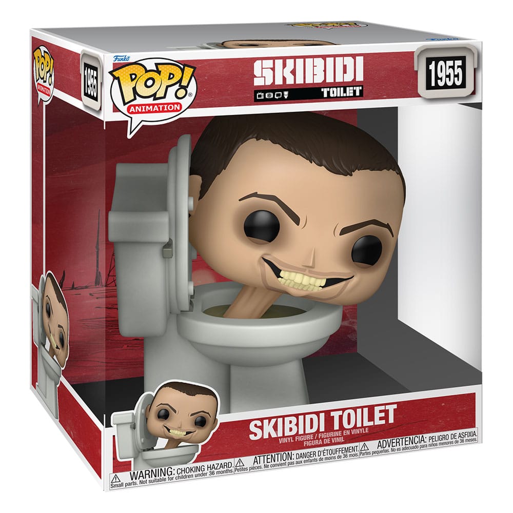 Skibidi Toilet Super Sized Jumbo POP! Vinyl Figure Skibidi Toilet 25 cm