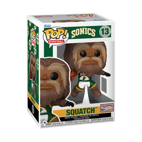 NBA Legends POP! Sports Vinyl Figure Mascots Sonics- Sasquatch 9 cm
