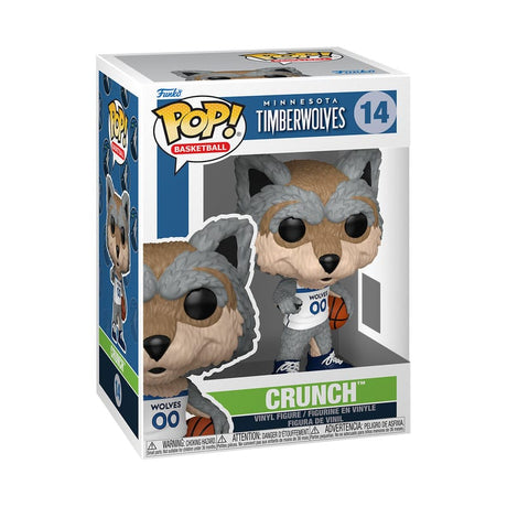 NBA Legends POP! Sports Vinyl Figure Mascots Wolves- Crunch The Wolf 9 cm