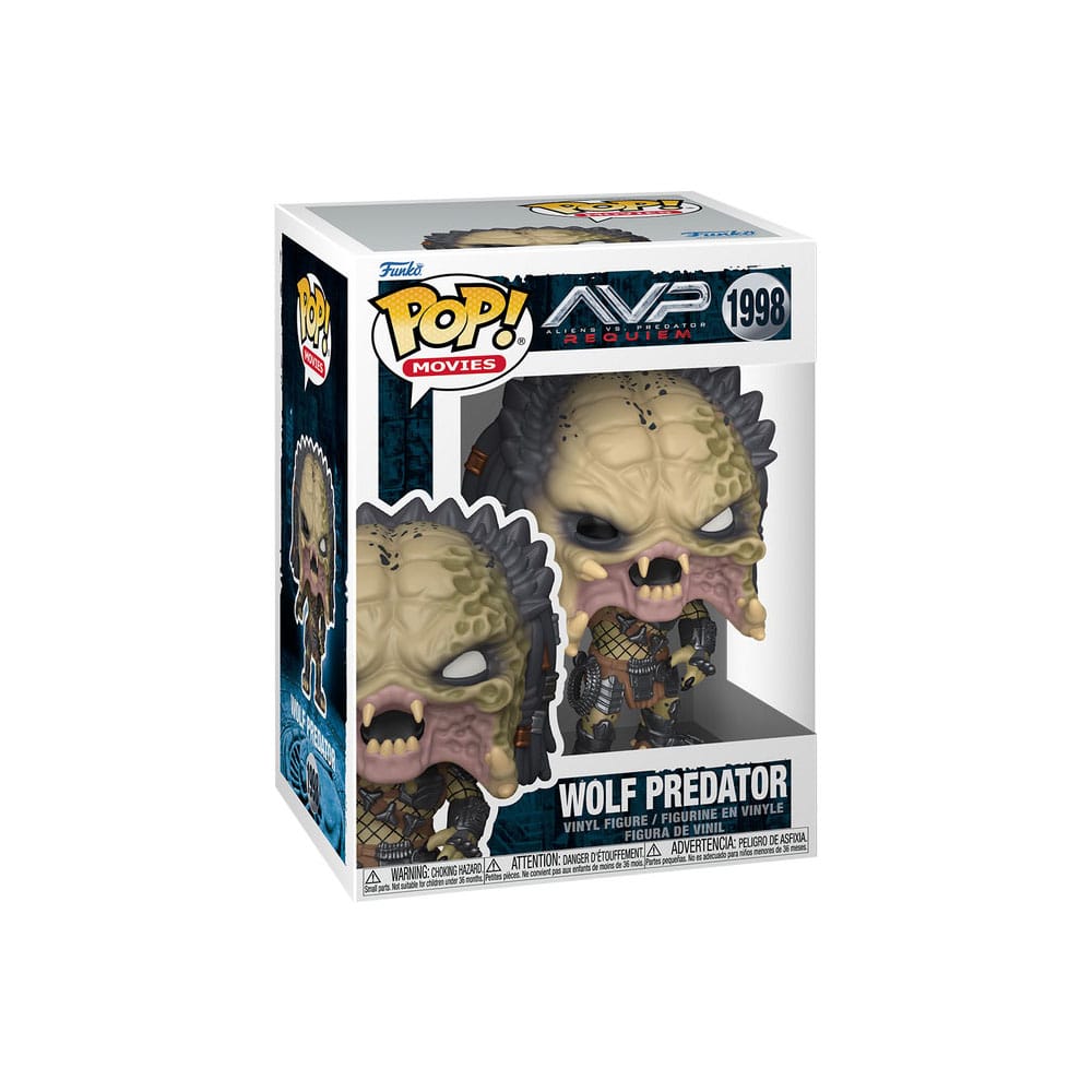 Predator POP! Vinyl Figures Wolf Predator w/Chase 9 cm Assortment (6)