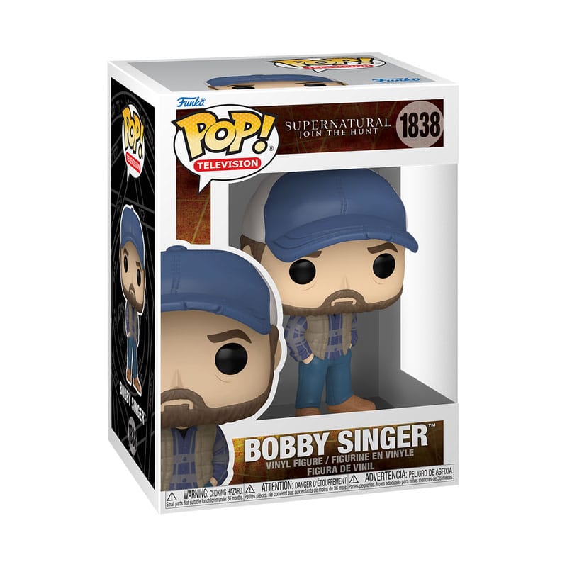 Supernatural POP! Vinyl Figure Bobby 9 cm