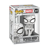 Marvel POP! Vinyl Figure Sketched - Spider-Man 9 cm