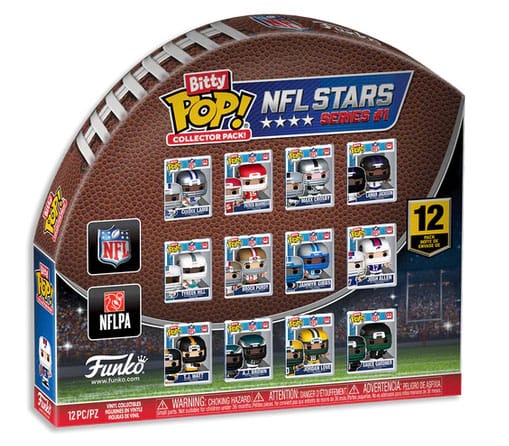 NFL Bitty POP! Vinyl Figure Multipack 2,5 cm Display (12)