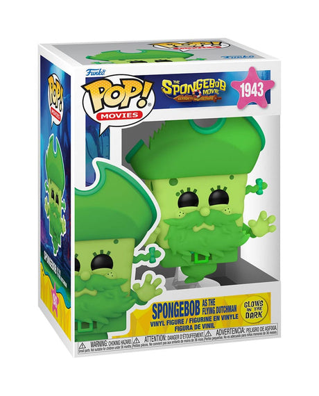 SpongeBob SquarePants POP! Vinyl Figure SpongeBob as the Flying Dutchman (Glow) 9 cm