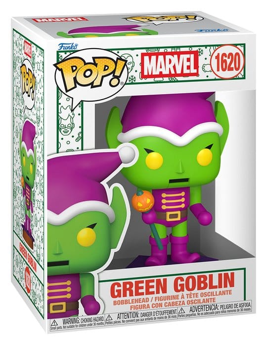 Marvel POP! Vinyl Figure : Holiday S6- Goblin(NTKR) 9 cm