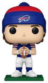NFL POP! Vinyl Figure : Bills- Josh Allen (Beanie) 9 cm