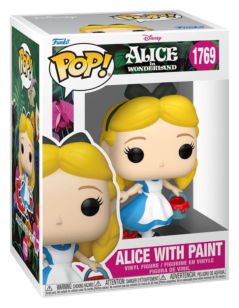 Alice in Wonderland POP! Vinyl Figure Alice with Paint 9 cm