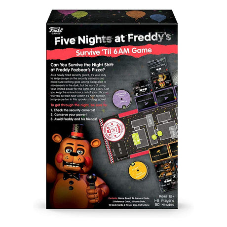 Five Nights at Freddy's Board Game Survive ´Til 6am