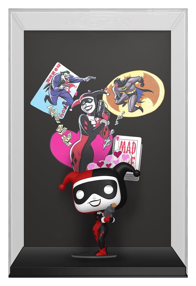DC Comics POP! Comic Covers Vinyl Figure Harley Quinn 9 cm