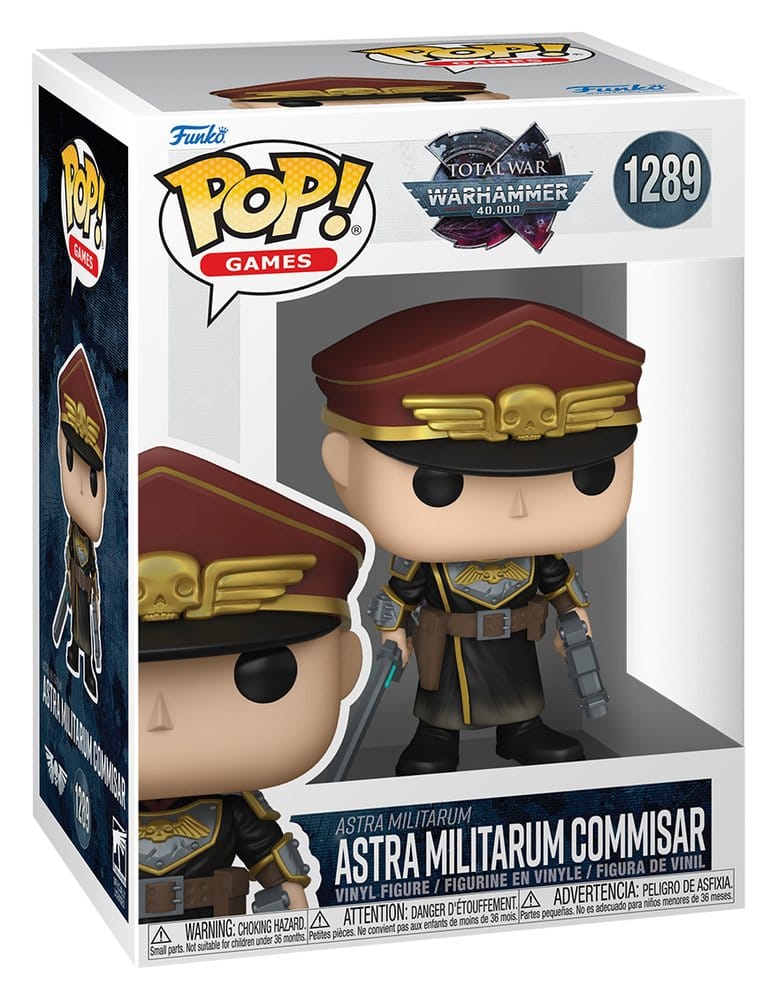 Warhammer 40,000 POP! Games Vinyl Figure Astra Militarum Commisar 9 cm