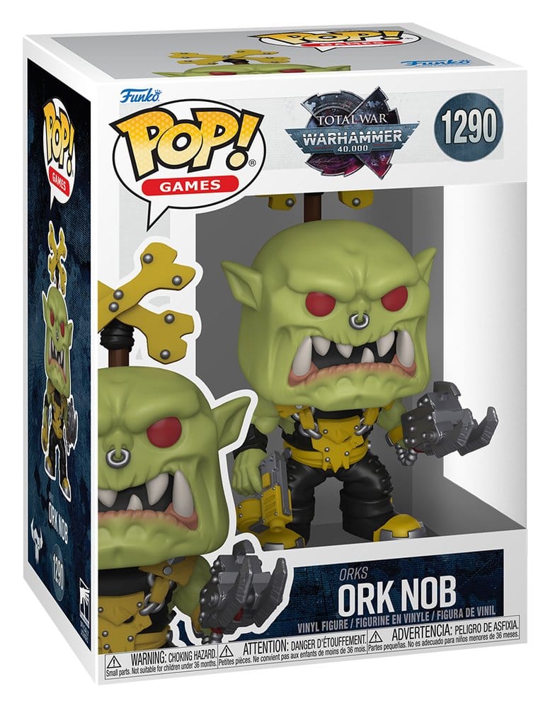 Warhammer 40,000 POP! Games Vinyl Figure Ork Nob 9 cm