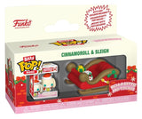Hello Kitty Bitty POP! Rides Vinyl Figure Holiday- Sleigh with CMRL 2 cm