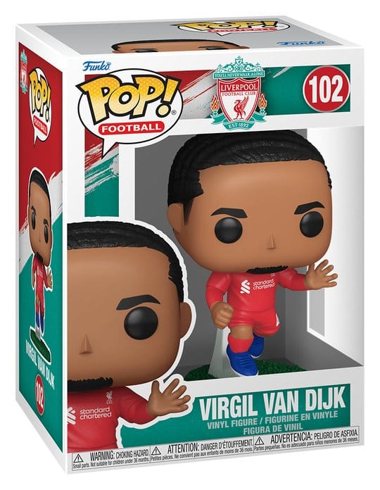 Liverpool F.C. POP! Football Vinyl Figure Virgil Van Dijk 9 cm